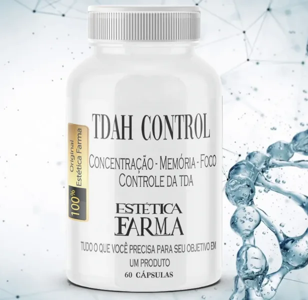 Analise do TDAH Control Estetica Farma 60 capsulas e1735334496381