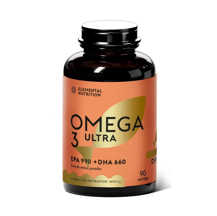 Omega 3 Ultra - Selo MEG3 (Alta Concentração) 1650mg