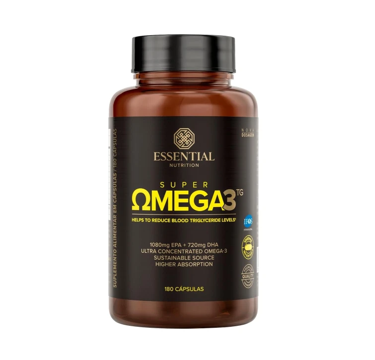 Super Ômega 3 TG 180 Cápsulas - Essential Nutrition
